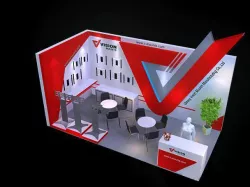Exhibition - Area -3X6-3DMAX2009-8 3D model