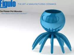 Flower pot monster
