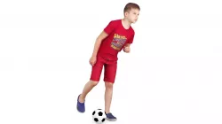 Football Boy Low-poly  3D model