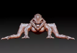 Frog Monster 3D model
