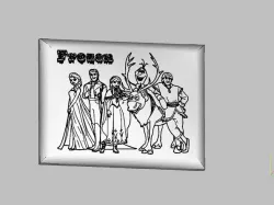 frozen