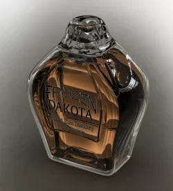 Frozen Dakota Distillery Rum Bottle