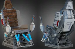 Futuristic chair 3D model