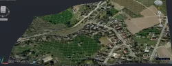 Geometric survey with Google Earth plugin