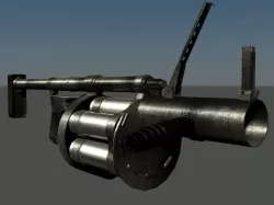grenade launcher 3D model