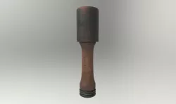 Grenade Type-98 Japan PBR Mid-poly Low-poly  3D model