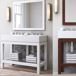HUTTON DOUBLE CONSOLE WASHSTAND 3D model