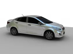 Hyundai Accent 3D model