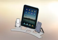 i-Triplex, i-pad, i-pod, i-nano, sheetmetal, docking station