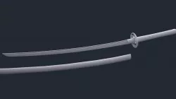 Katana 3D model