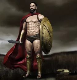 King Leonidas 3D model