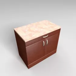 Kitchen cabinet set 3D model