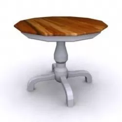 kitchen table lowpoly 3D model Low-poly  3D model