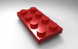 Lego 2x4 plate