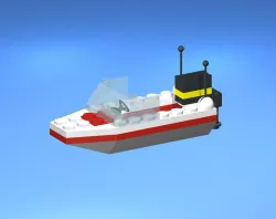 Lego Model 1632 Speed Boat