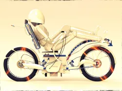 Lightning 03 Recumbent Hybrid Bike