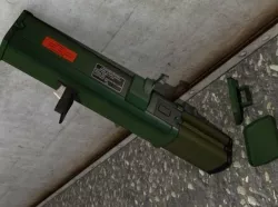 M202A1 FLASH Low-poly  3D model