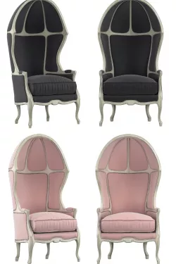 MINI VERSAILLES Armchair Low-poly  3D model
