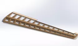 Model Aircraft Wing
