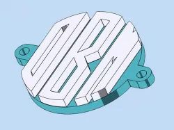 Monogram Pendent Bracelet