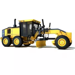 Motor Grader 3D model