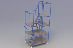 Multilevel Picking Trolley
