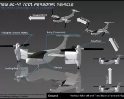 New SC-41 VTOL Aircraft (Conceptual Design)