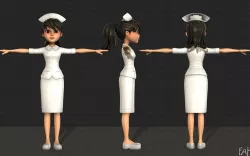 Nurse 3D model
