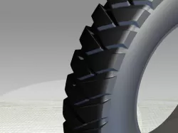 Off Road Solid Truck Tyre - 900x20 Wheel Size