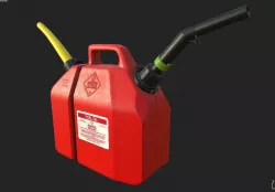 Oil Canister 01 PBR Low-poly  3D model