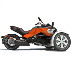 Orange Chopper Can-Am Spyder 3D model
