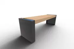 Outdoor Seating Low-poly  3D model