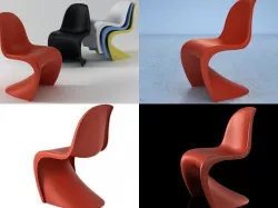 Panton 3D model