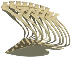 Penguin Rib Cage 3D model