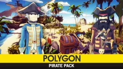 POLYGON - Pirate Pack Low-poly  3D model