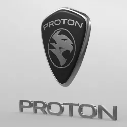 proton logo 3D model