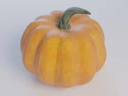 Pumpkin Low-poly  3D model