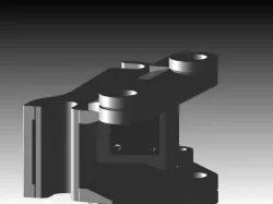 Quick coupling for backhoe loader
