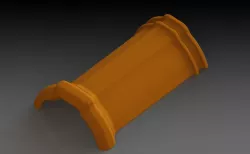 Ridge tile