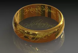 Sauron's Ring from Lord of the Rings