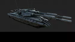 Sci-fi soldier  3D model