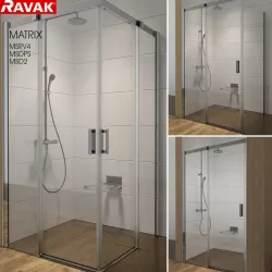 Shower room RAVAK Matrix 3D model