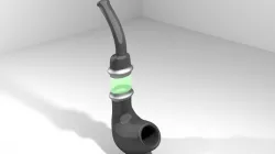 Smoking Pipe - E-pipe 3D model