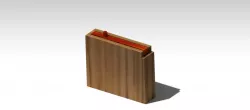 Snake wood toy