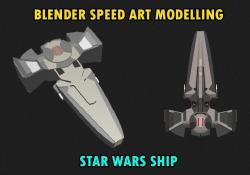 Star Wars Ship 3D model