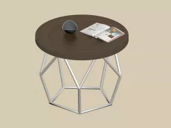 Table pentagon 3D model