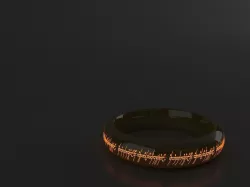  The one ring 3d model 3D model