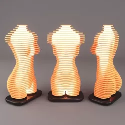 Torso lamp 3D model