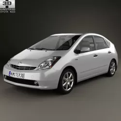  Toyota Prius NHW20 2003 3D model