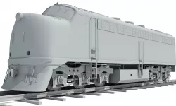 Train Locomotive Models 3D model